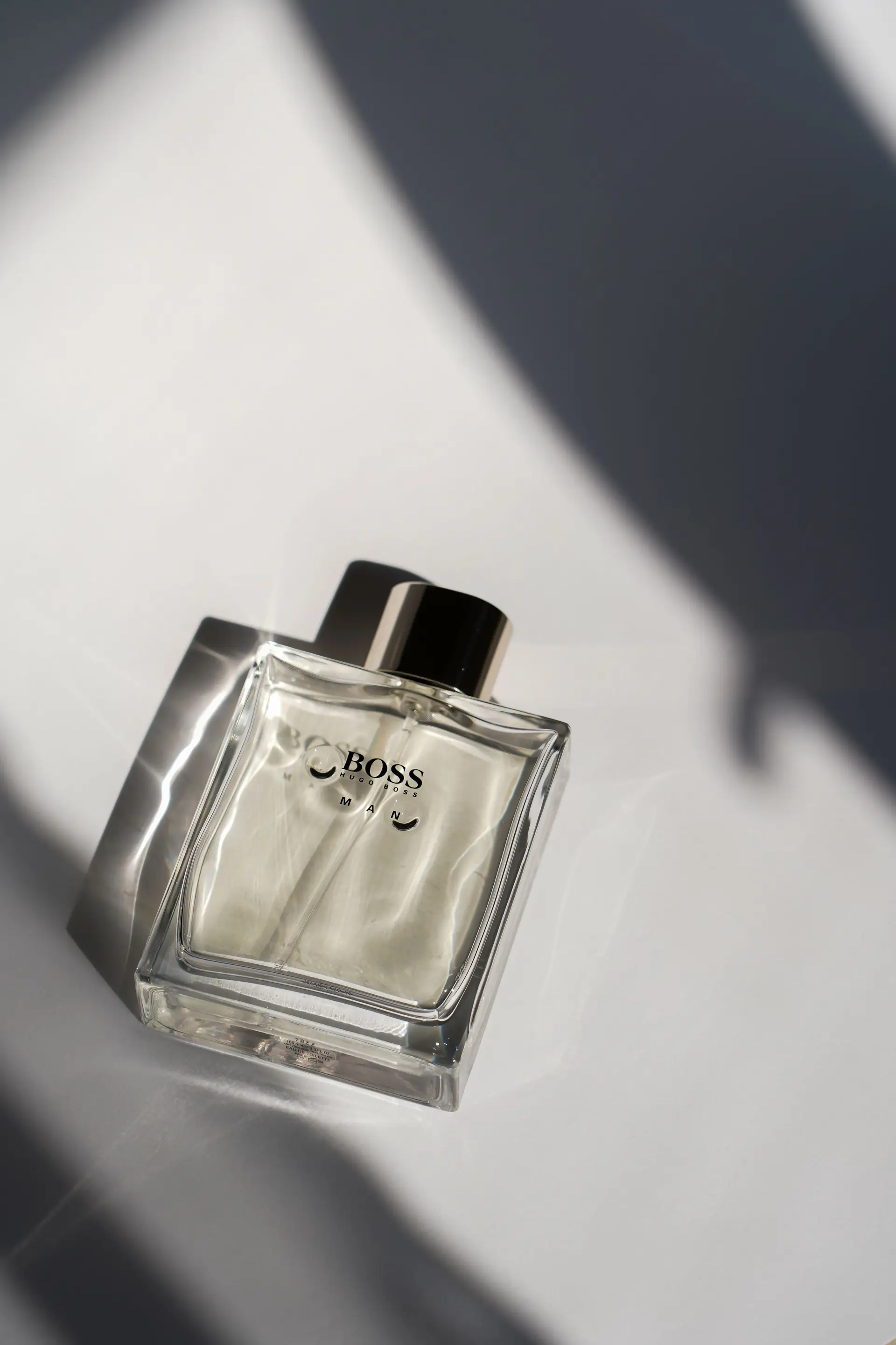 Shadow play on bottle